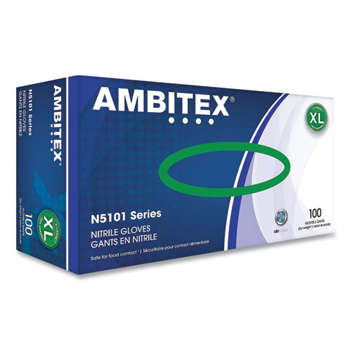 N5101 Series Lightly Powdered Nitrile Gloves