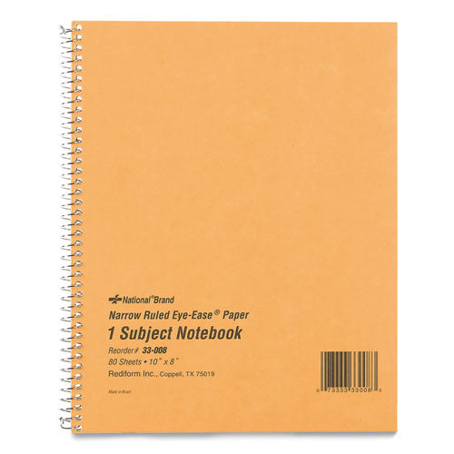 Single-Subject Wirebound Notebooks