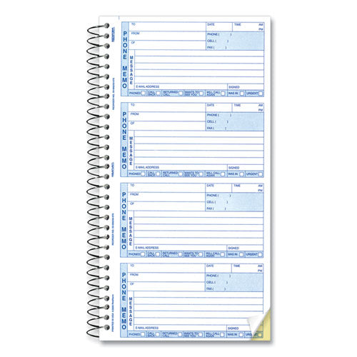 Telephone Message Book