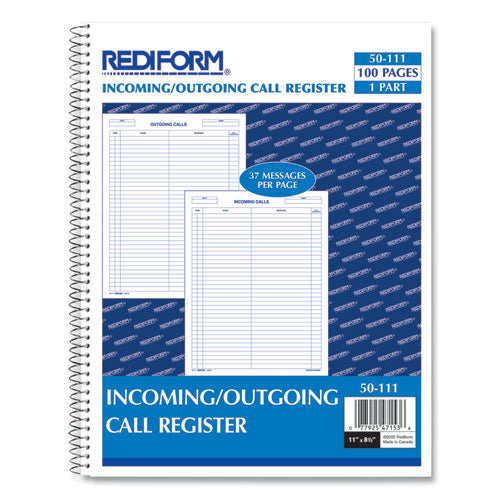 Wirebound Call Register