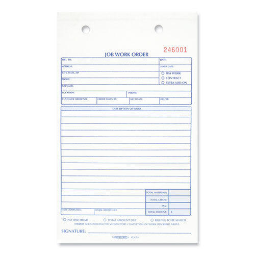 Job Work Order Book