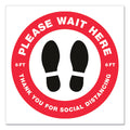 Social Distancing Floor Decals