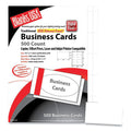 Printable Microperforated Business Cards