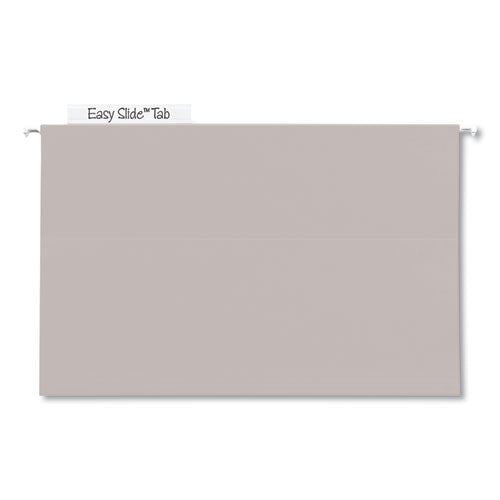 TUFF Extra Capacity Hanging File Folders with Easy Slide Tabs