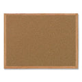 Value Cork Board with Oak Frame