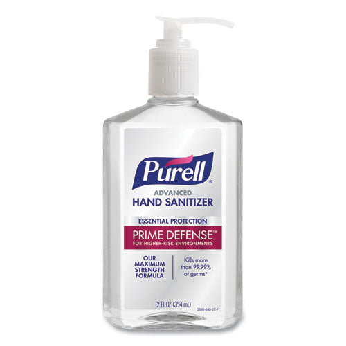 Prime Defense Advanced 85% Alcohol Gel Hand Sanitizer