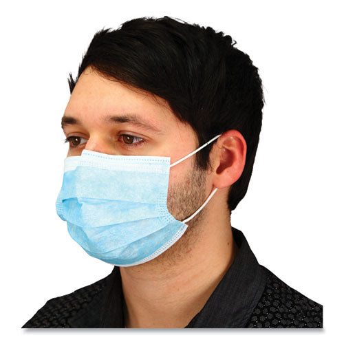 Malt By Impact Three-Ply Face Mask with Ear Loops