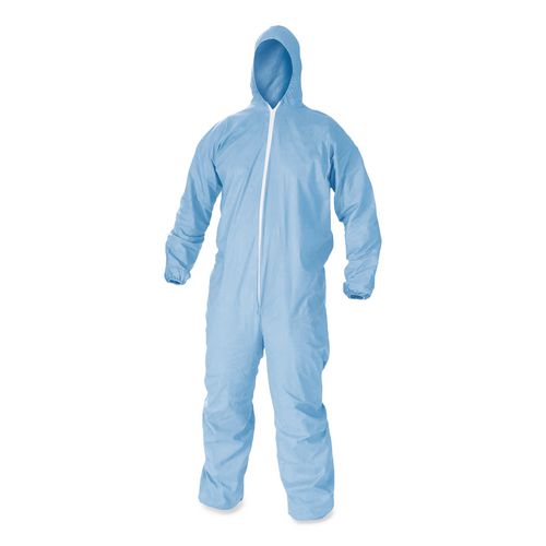 A65 Zipper Front Flame-Resistant Hooded Coveralls