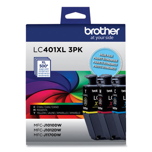 LC401XL3PKS High-Yield Ink