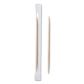 Mint Cello-Wrapped Wood Toothpicks
