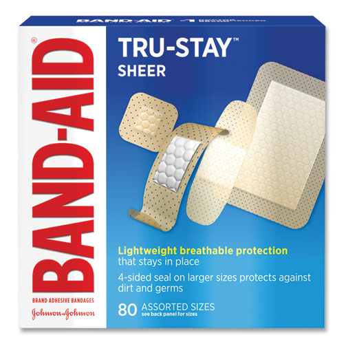 Tru-Stay Sheer Strips Adhesive Bandages