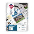Unruled Microperforated Laser/Inkjet Post Cards