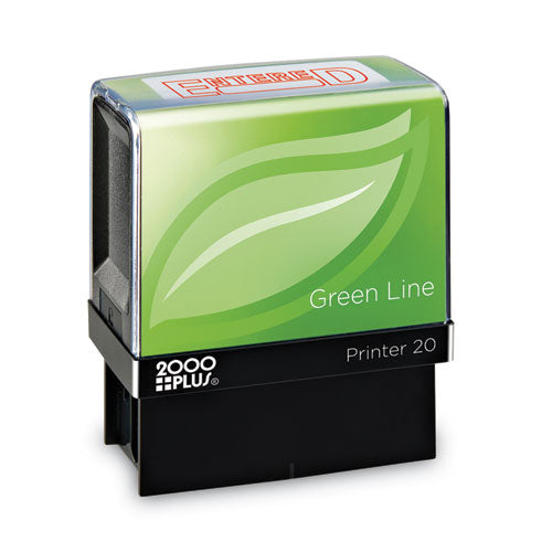 Green Line Message Stamp