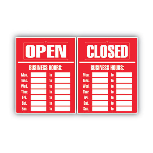 Business Hours Sign Kit