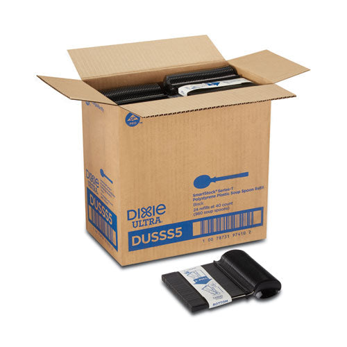 SmartStock Tri-Tower Dispensing System Polystyrene Cutlery