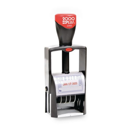 Self-Inking Heavy-Duty Line Dater