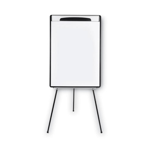 Magnetic Gold Ultra Dry Erase Tripod Presentation Easel with Arms