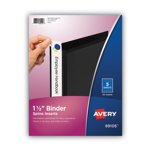 Binder Spine Inserts