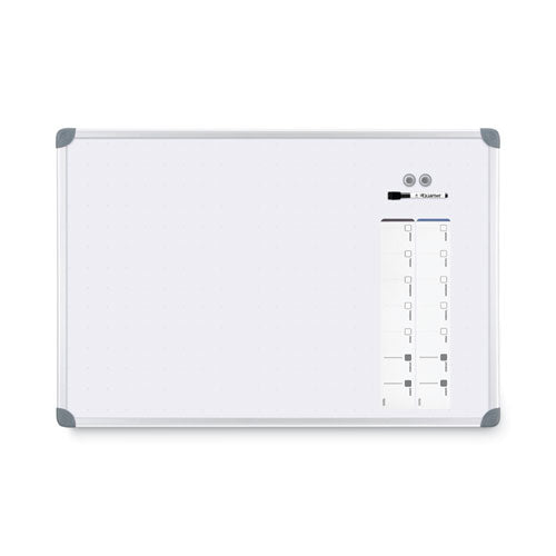 Euro-Style Magnetic Dry-Erase Aluminum Frame Boards