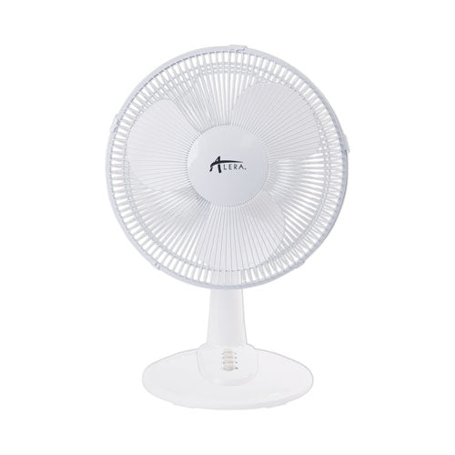 12" 3-Speed Oscillating Desk Fan