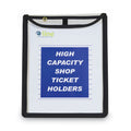 High-Capacity Stitched Shop Ticket Holders