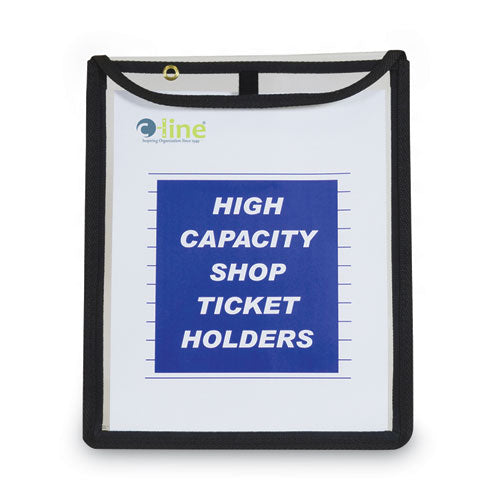 High-Capacity Stitched Shop Ticket Holders