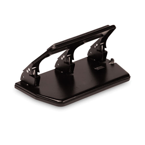 30-Sheet Heavy-Duty Three-Hole Punch with Gel Padded Handle