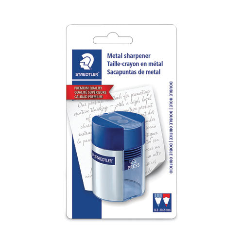 Handheld Manual Double-Hole Plastic Sharpener