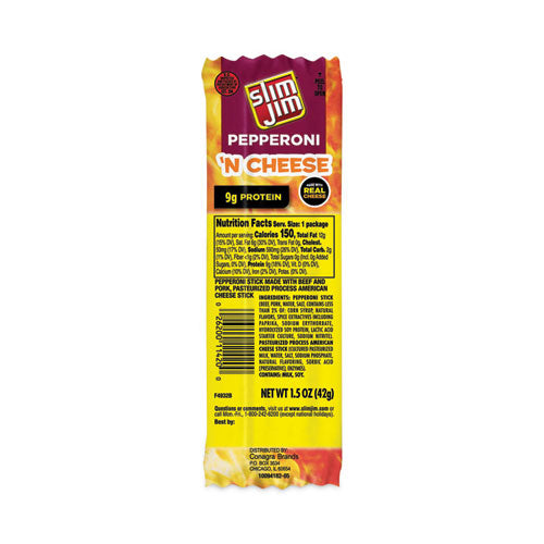Pepperoni and Cheese Meat Sticks