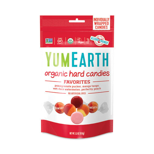 Organic Favorite Fruit Hard Candies