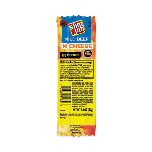 Beef and Cheese Meat Sticks