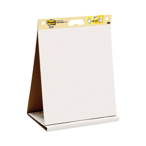 Pad Plus Tabletop Easel Pad with Self-Stick Sheets and Dry Erase Board