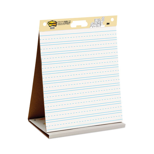 Self-Stick Tabletop Easel Pad with Command Strips