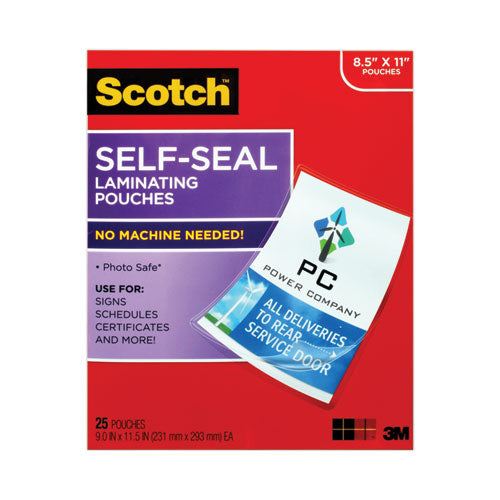 Self-Sealing Laminating Pouches