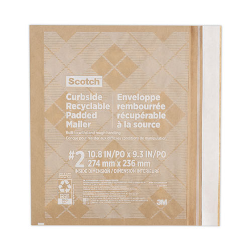 Curbside Recyclable Padded Mailer