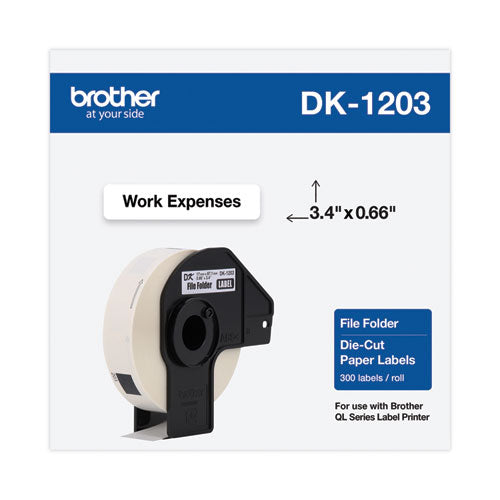 Die-Cut File Folder Labels