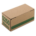 Corrugated Cardboard Coin Storage with Denomination Printed On Side