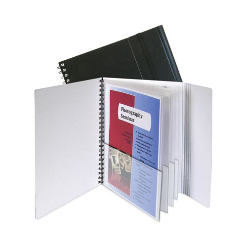Eight-Pocket Portfolio with Security Flap