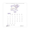 Recycled Academic Zodiac Wall Calendar