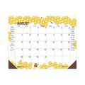 Academic Year Recycled Honeycomb Desk Pad Calendar