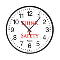 6645016986558 SKILCRAFT Safety Message Quartz Wall Clock