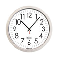 6645016986555 SKILCRAFT Silver Quartz Wall Clock