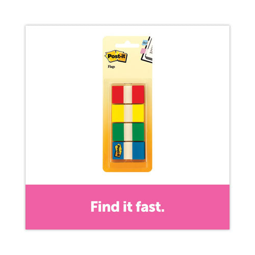 Page Flags in Portable Dispenser