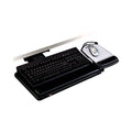 Knob Adjust Keyboard Tray With Highly Adjustable Platform