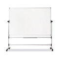 Earth Silver Easy Clean Mobile Revolver Dry Erase Boards