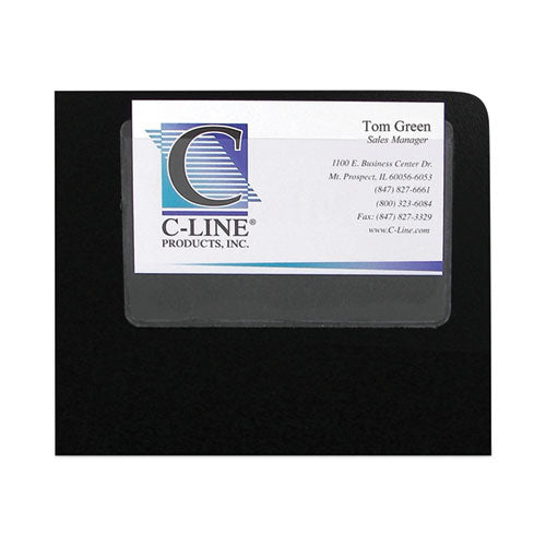 Self-Adhesive Business Card Holders