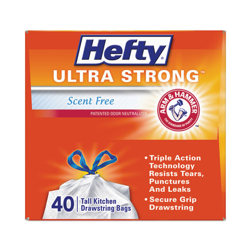 Extra Heavy-Duty Ultra Strong Tall Kitchen Trash Bags