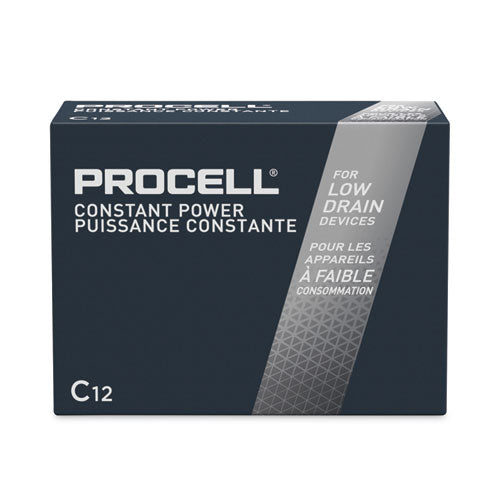 Professional Alkaline C Batteries 12/Box