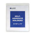 Self-Adhesive Poly Shop Ticket Holders