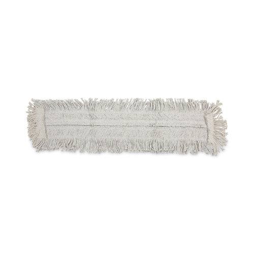 Disposable Dust Mop Head w/Sewn Center Fringe